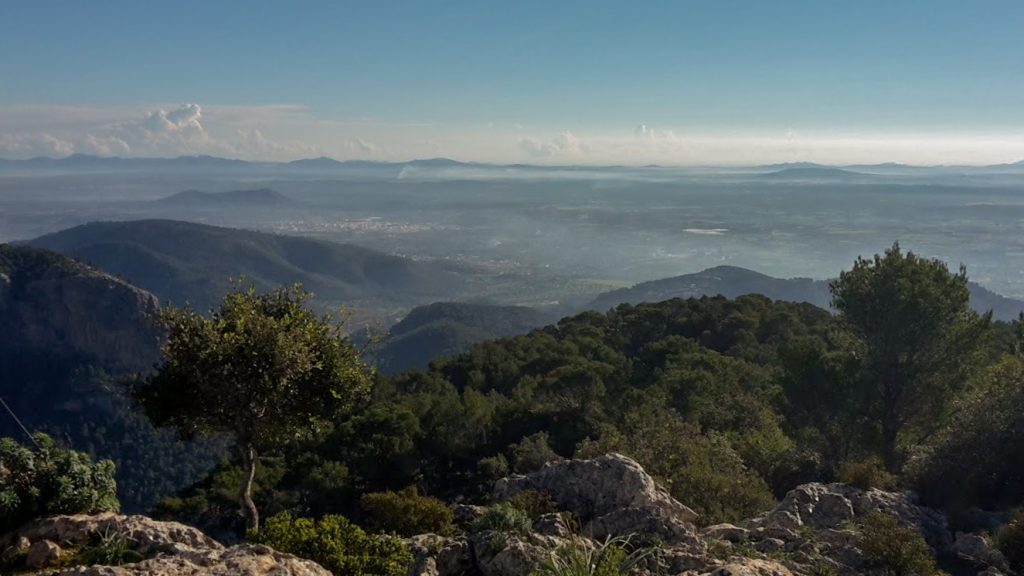 Utsikt från Laro-berget.