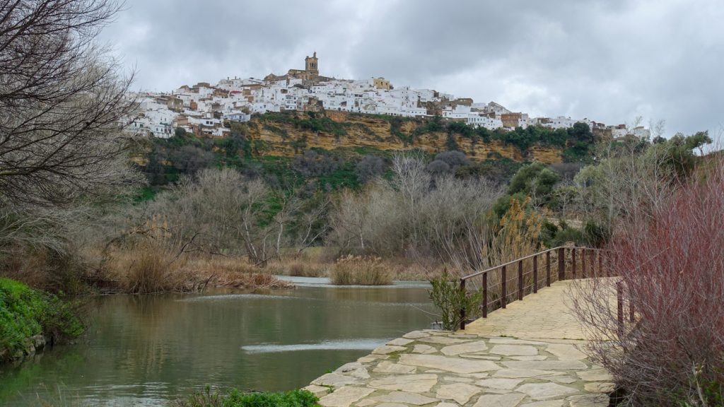 Vit stad på klippa, Arcos de la Fronter