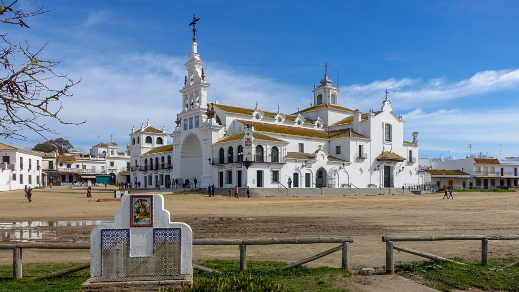 Kyrkan Ermitage El Rocio.
