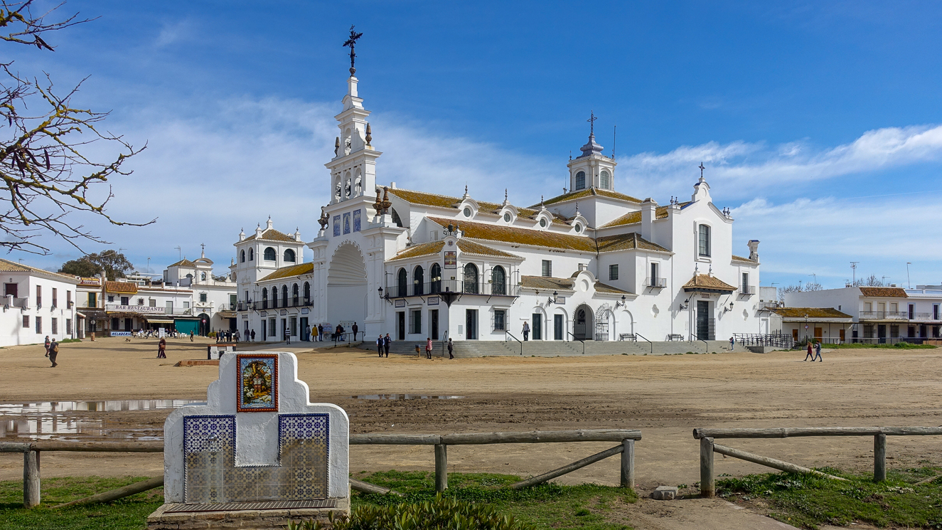 Kyrkan Ermitage El Rocio.
