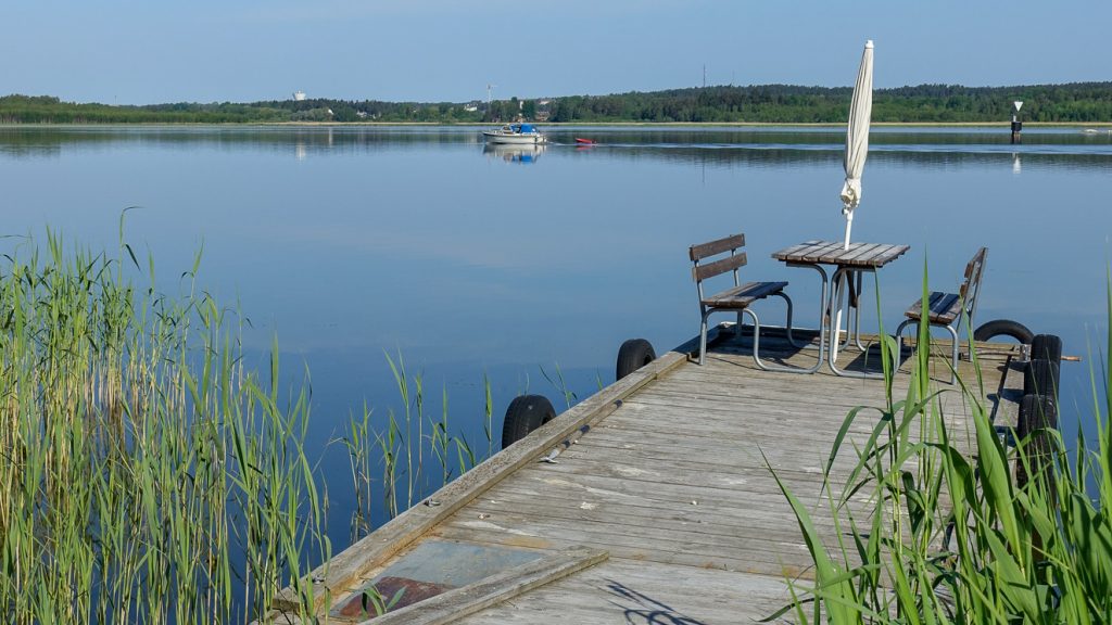 Östersjön vid Linudden på Arnöhalvön
