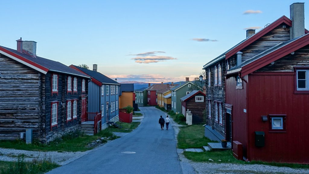 Kvällspromenad i Röros