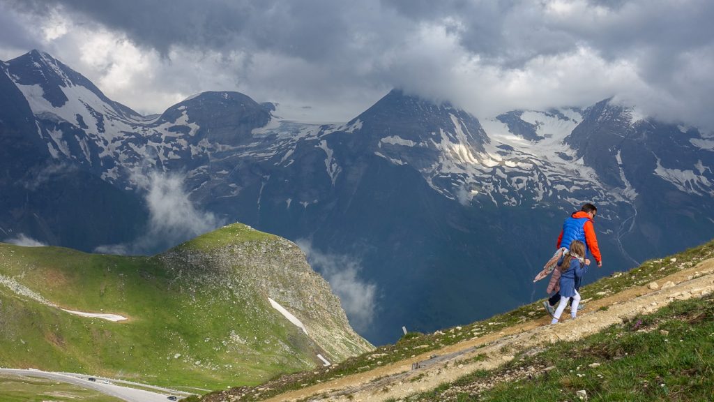 På väg till Edelweisspitze
