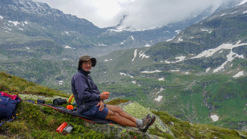 Paus med alputsikt