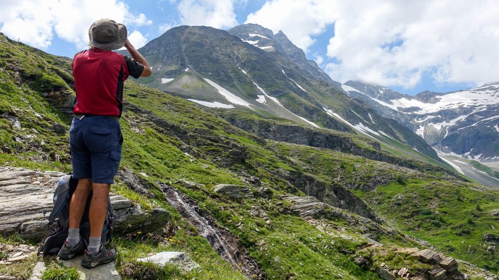 Spaning efter Hohe Sonneblick