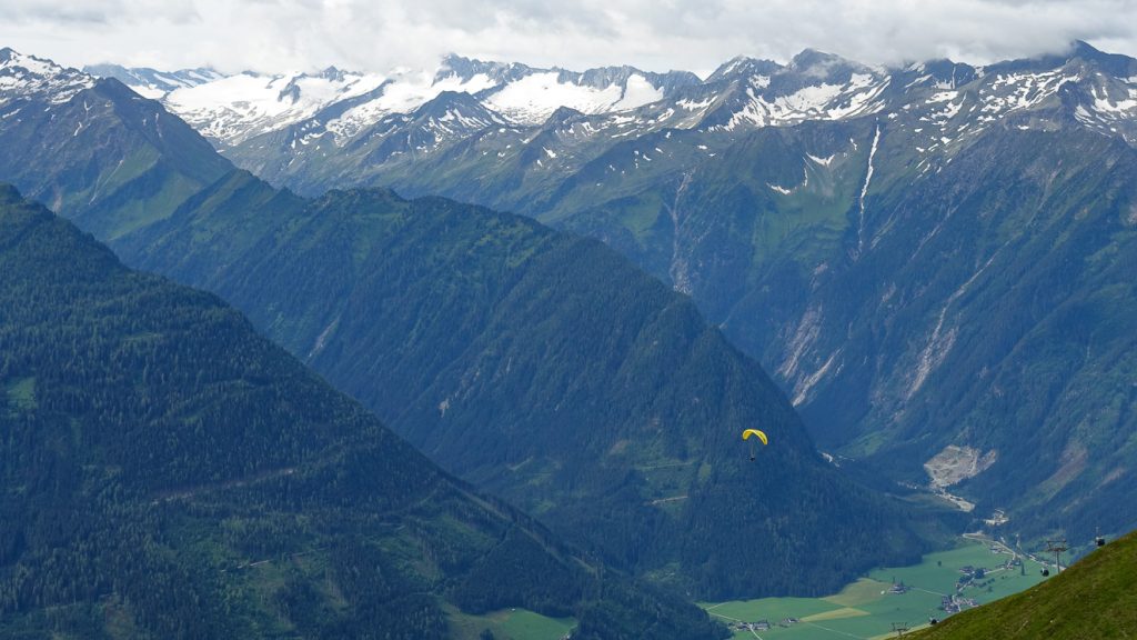 Hohe Tauern från Wildkogel
