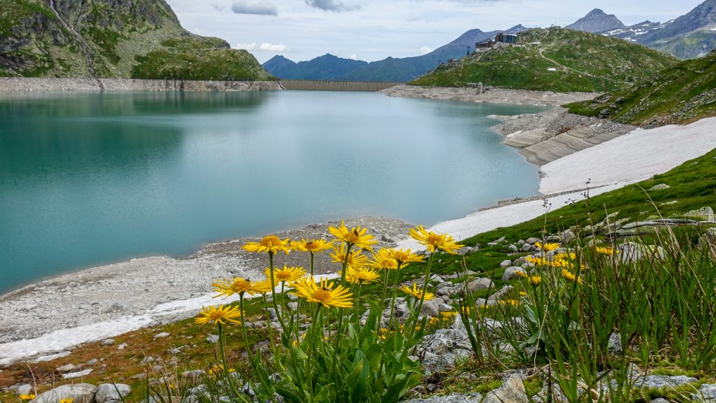 Weißsee och Rudolfshütte