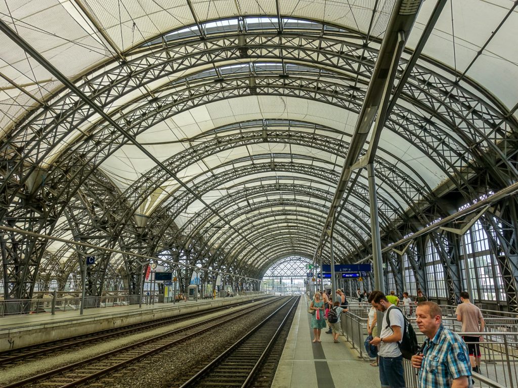 Stationen i Dresden