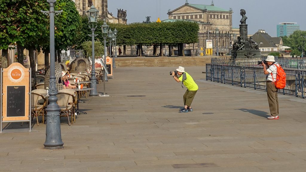 Turister i Dresden