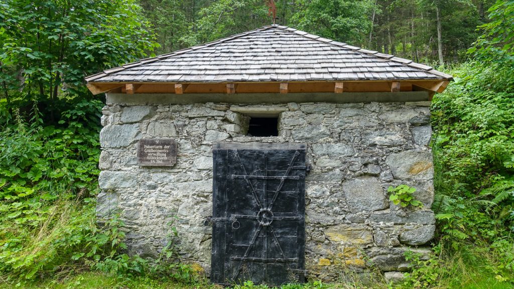 Kruthus utanför Böckstein