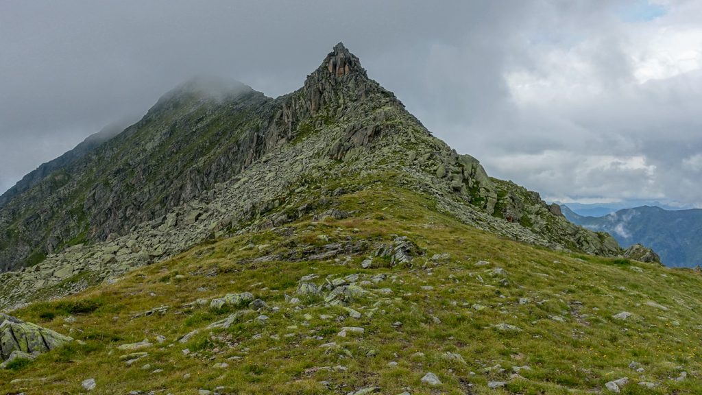 Kamvägen till Graukogel från Palfnerscharte