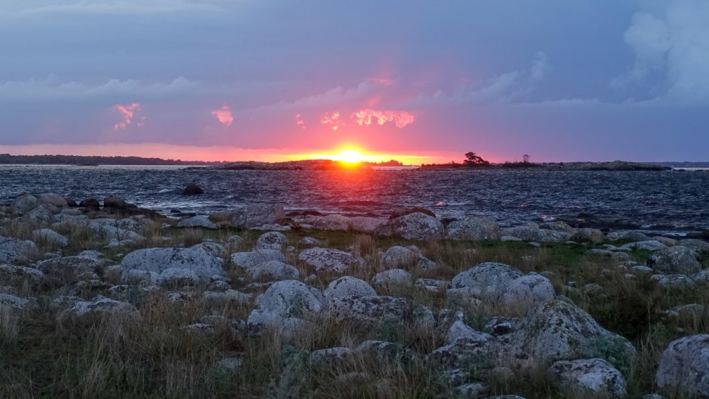 Soluppgång Lindö udde