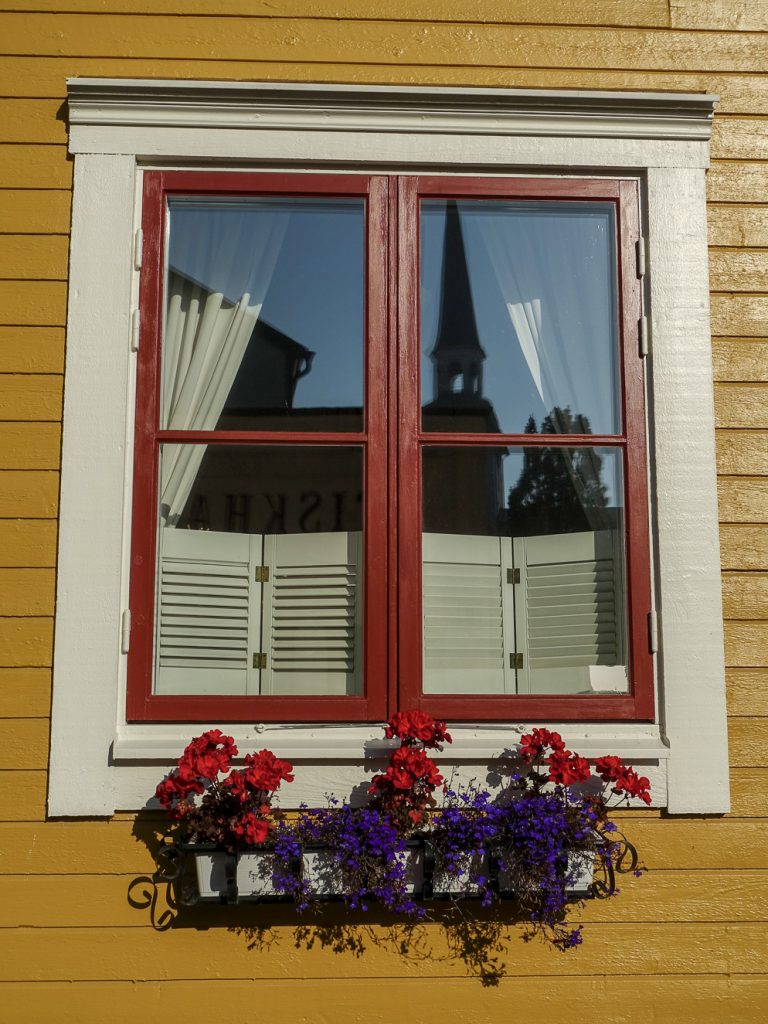 Trähus i Marifred